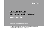 Ricoh P10 Mode D'emploi