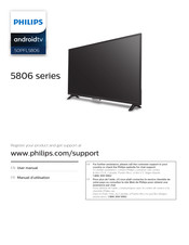 Philips 50PFL5806 Manuel D'utilisation