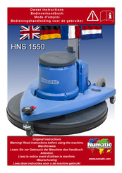 Numatic HNS1550 Mode D'emploi