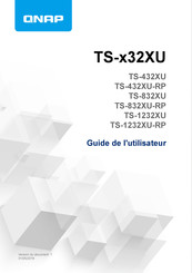 QNAP TS-832XU Guide De L'utilisateur
