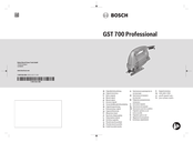 Bosch GST 700 Notice Originale