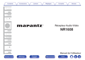 Marantz NR1608 Manuel De L'utilisateur