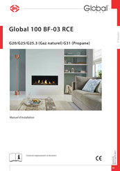 Dru Global 100 BF-03 RCE Manuel D'installation