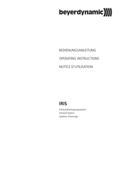 Beyerdynamic Iris C40 Notice D'utilisation