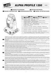 Clay Paky ALPHA PROFILE 1200 Manuel D'instructions