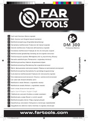 Far Tools DM 300 Notice Originale