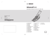 Bosch AdvancedRotak 750 Notice Originale