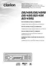 Clarion DB248R Mode D'emploi