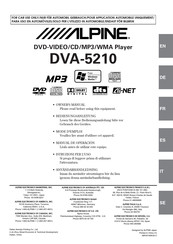 Alpine DVA-5210 Mode D'emploi