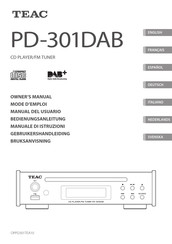Teac PD-301DAB Mode D'emploi