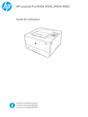 HP LaserJet Pro M304 Guide De L'utilisateur