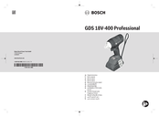Bosch GDS 18V-400 Professional Notice Originale