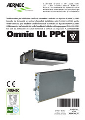 AERMEC Omnia UL PPC Manuel D'utilisation Et D'installation