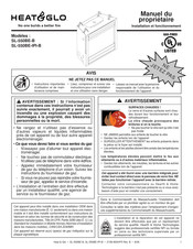 Heat & Glo SL-550BE-B Manuel Du Propriétaire