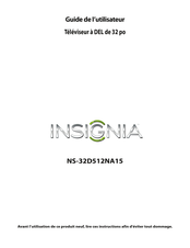 Insignia NS-32D512NA15 Guide De L'utilisateur