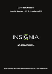 Insignia NS-28ED200NA14 Guide De L'utilisateur