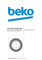 Beko HTV 8733 XS0 Manuel D'utilisation