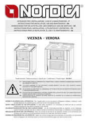 LA NORDICA VICENZA Instructions Pour L'installation, L'utilisation Et L'entretien