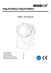 HQ Power HQLP10003 Mode D'emploi