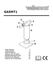 Velleman GASMT1 Mode D'emploi