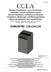 Cola DOMUSFIRE C35 Manuel D'installation, D'utilisation Et D'entretien