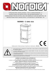 Nordica NORMA - S IDRO DSA Instructions Pour L'installation, L'utilisation Et L'entretien