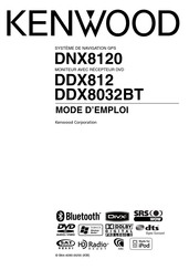 Kenwood DDX8032BT Mode D'emploi
