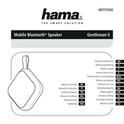 Hama Gentleman-S Mode D'emploi