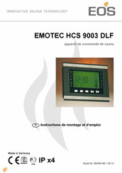 EOS EMOTEC HCS 9003 DLF Instructions De Montage Et D'emploi