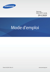 Samsung SM-G360F Mode D'emploi