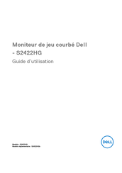 Dell S2422HG Guide D'utilisation