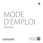 Samsung SM-R324 Mode D'emploi