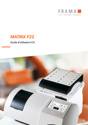 Frama MATRIX F22 Guide D'utilisation