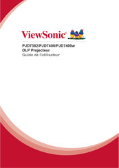 ViewSonic PJD7400 Guide De L'utilisateur