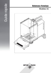 Mettler Toledo XS105 Guide Rapide