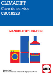 Climadiff CBU18S2B Notice D'utilisation