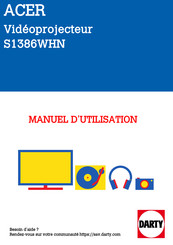 Acer S1388WH Manuel D'utilisation