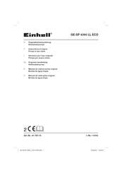 EINHELL 41.707.15 Instructions D'origine