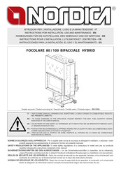 LA NORDICA FOCOLARE 80 Instructions Pour L'installation, L'utilisation Et L'entretien