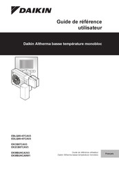 Daikin EBLQ05+07CAV3 Guide De Référence Utilisateur
