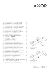 Axor Citterio M 34620140 Mode D'emploi / Instructions De Montage