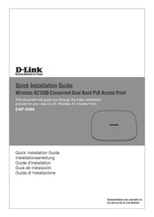 D-Link DAP-2660 Guide D'installation