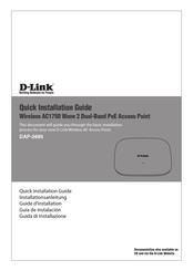 D-Link DAP-2680 Guide D'installation