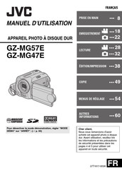 JVC GZ-MG47E Manuel D'utilisation