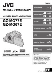 JVC GZ-MG67E Manuel D'utilisation
