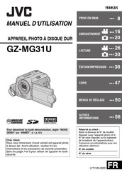 JVC GZ-MG31U Manuel D'utilisation