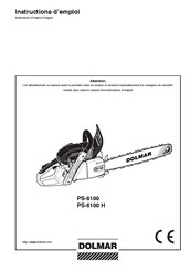 Dolmar PS-6100 Instructions D'emploi