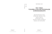 IWC Schaffhausen DA VINCI TOURBILLON RÉTROGRADE CHRONOGRAPH Mode D'emploi