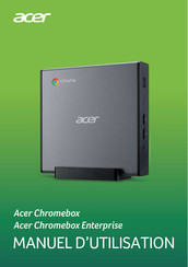 Acer Chromebox Additif Au Manuel D'utilisation