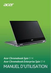 Acer Chromebook Spin 514 Manuel D'utilisation